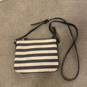 Striped Crossbody Purse